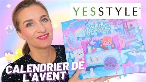 UNBOXING Calendrier de l'Avent YESSTYLE 2024 En avant.